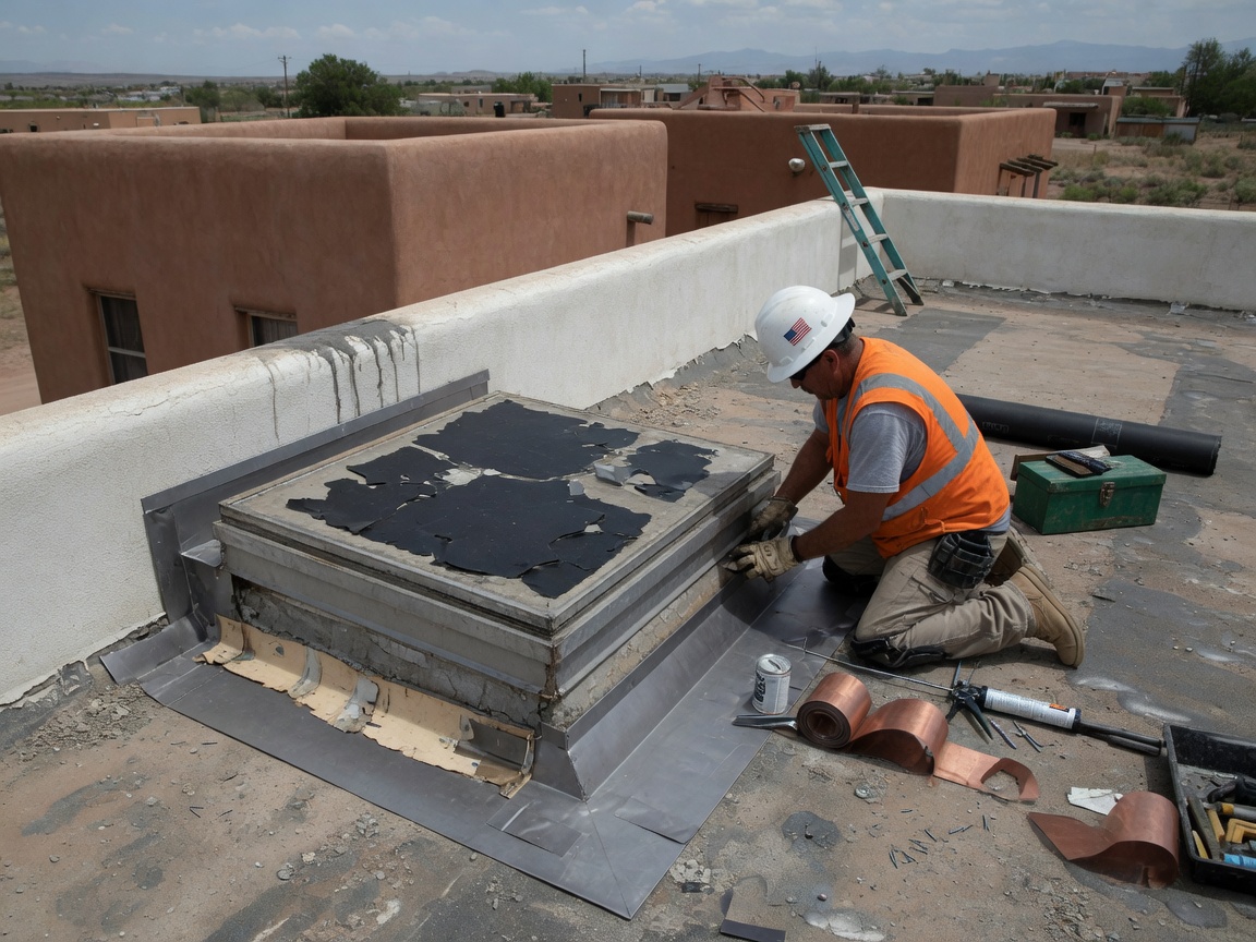 Skylight Flashing Repair in Pueblo, CO